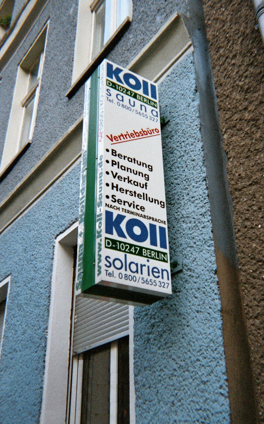 Koll Saunabau Saunahersteller Vertriebsbro Berlin