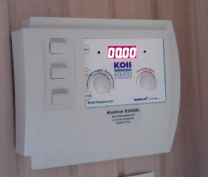 Kolltrol E24SD09 für Sauna und Kolldarium / Biodampfbad